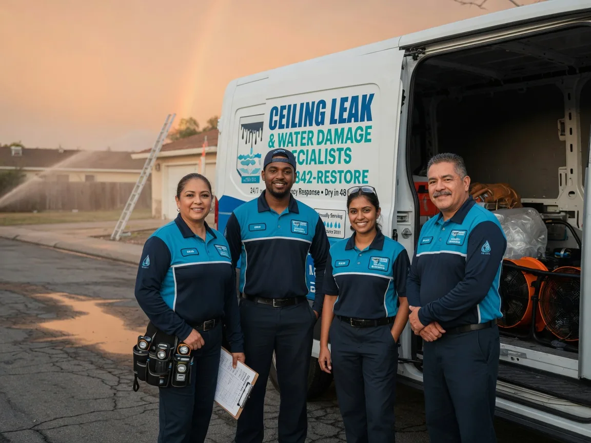 Ceiling Leak Cleanup company in Lenoxville, PA